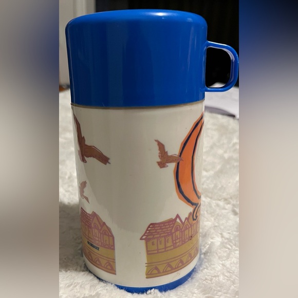 Vintage 90’s Disney Hunchback of Notre Dame Aladdin Lunchbox Thermos - Picture 3 of 7